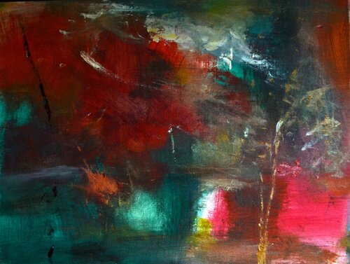 Farben am See di Goran Margetic, Pittura in vendita su Singulart