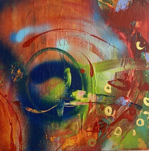 Circles van Viktoria Koestler, Schilderij te koop op Singulart