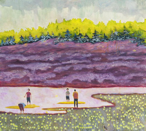 die Spieler de Thomas Anton Stribick, Pintura a la venta en Singulart