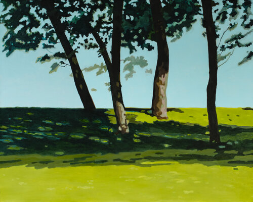 Schattenspiel und Sonnentanz di Thomas Anton Stribick, Pittura in vendita su Singulart