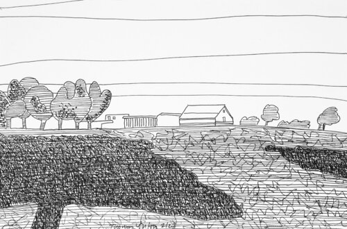 Schattenbaum II par Thomas Anton Stribick, Dessin en vente sur Singulart