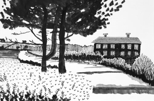 Kronsgaard II de Thomas Anton Stribick, Dibujo a la venta en Singulart