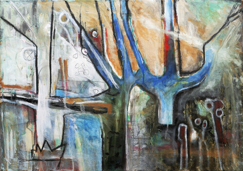 Verzweigungen by Thomas Anton Stribick, Painting for Sale on Singulart