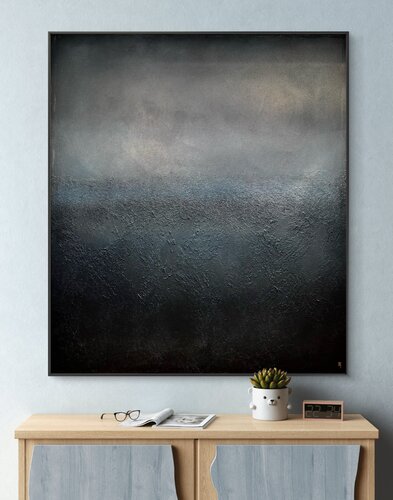 Silencio de Magma N2 by Oscar Bruno Ruiz Amoros, Painting for Sale on Singulart