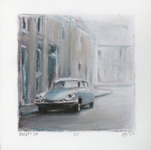 Déesse en France / Giclée/pastel von Oscar Spierenburg, Werk auf Papier kaufen auf Singulart