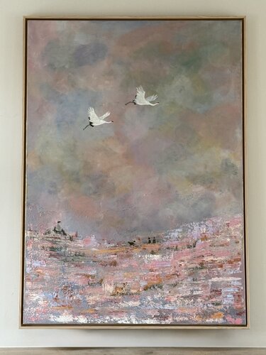 Dance In The Dawn van Anniek Cornelissen, Schilderij te koop op Singulart