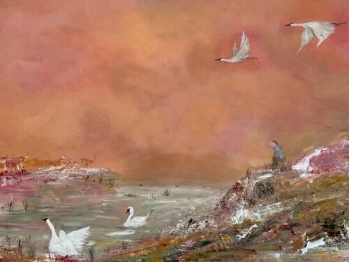 Between Summer and Autumn van Anniek Cornelissen, Schilderij te koop op Singulart