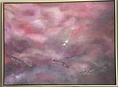 Into The Unknown Sky van Anniek Cornelissen, Schilderij te koop op Singulart
