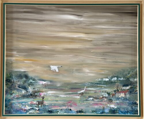 CORNÉA art - À la lisière d’un lieu de Anniek Cornelissen, Pintura a la venta en Singulart