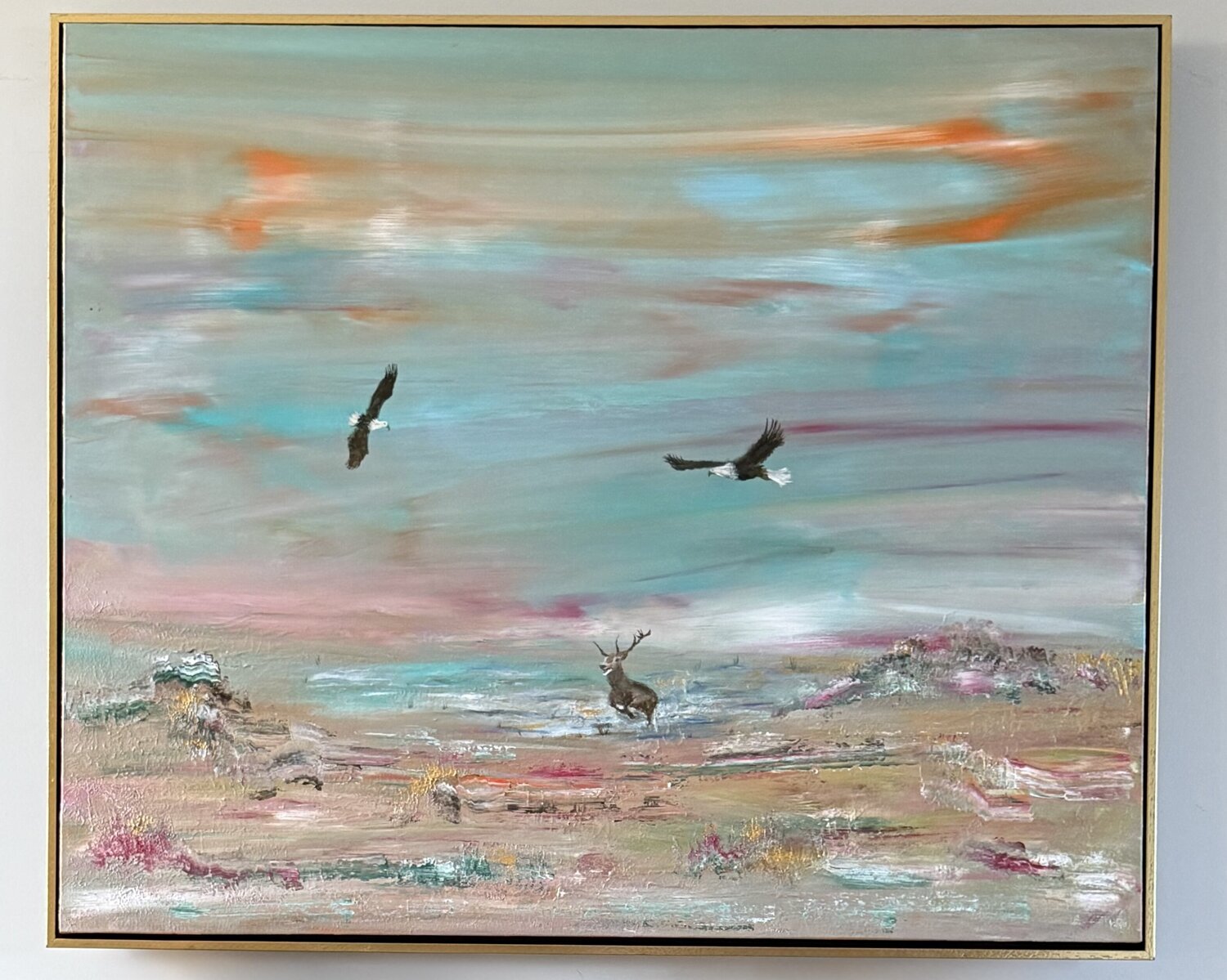 CORNÉA art - Where Strenght Watches Anniek Cornelissen Originalgemälde zu verkaufen