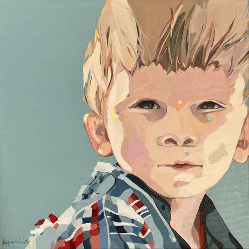 Inward reflection di Ewa Krzywińska, Pittura in vendita su Singulart