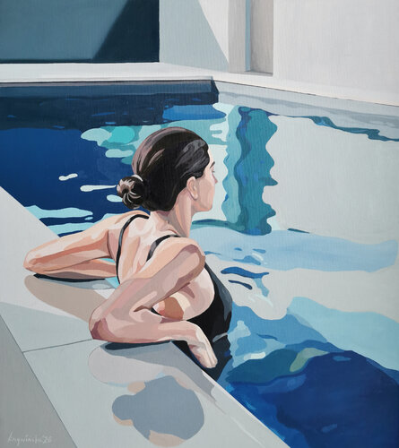 Between Thoughts di Ewa Krzywińska, Pittura in vendita su Singulart