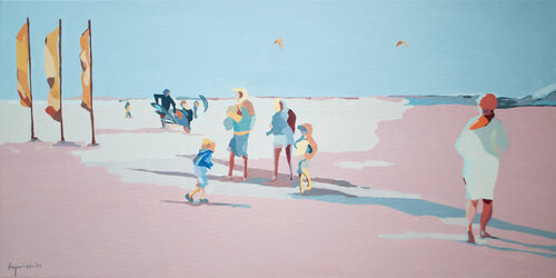 PRASONISI WALK #3 by Ewa Krzywińska, Painting for Sale on Singulart