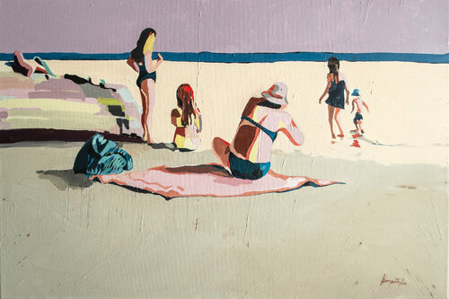 MAY DAY SUNSHINE by Ewa Krzywińska, Painting for Sale on Singulart