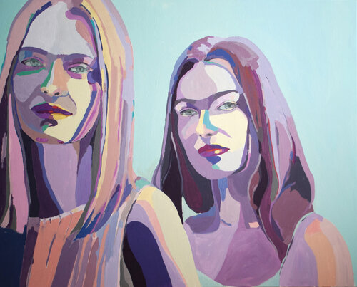 BETTER TOGETHER #3 de Ewa Krzywińska, Pintura a la venta en Singulart