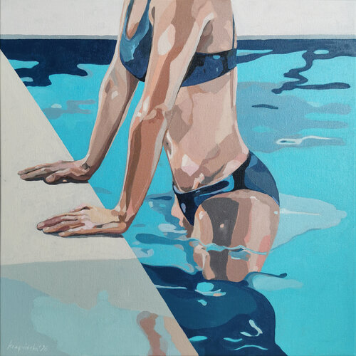 UNRUSHED [STATES OF MIND #4] de Ewa Krzywińska, Pintura a la venta en Singulart
