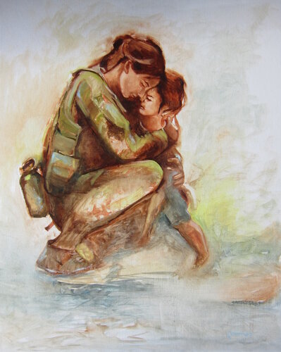 Rentrons à la maison de Lucia Mamos-Moreaux, Pintura a la venta en Singulart