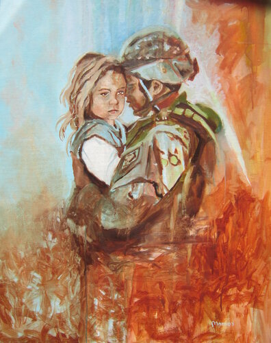 La guerre est finie de Lucia Mamos-Moreaux, Pintura a la venta en Singulart