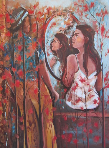 L'Etonnement 2 by Lucia Mamos-Moreaux, 회화 for Sale on Singulart
