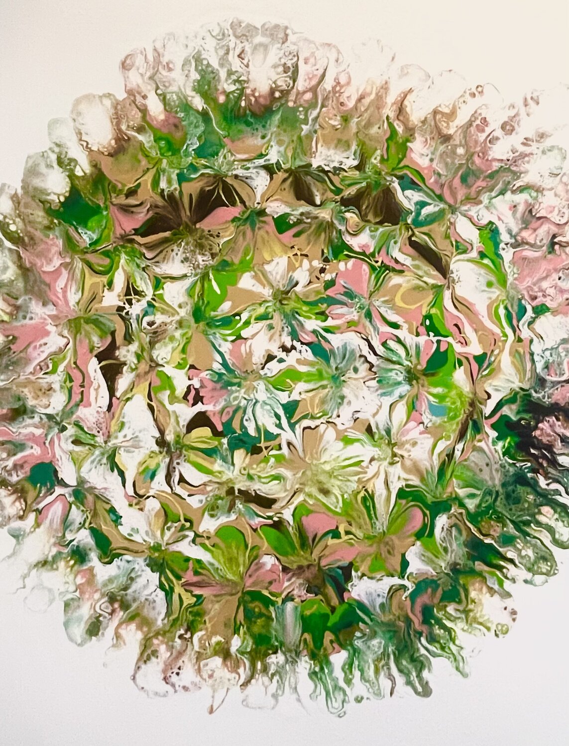 "Green" - Bloom series Asya Haroutunian