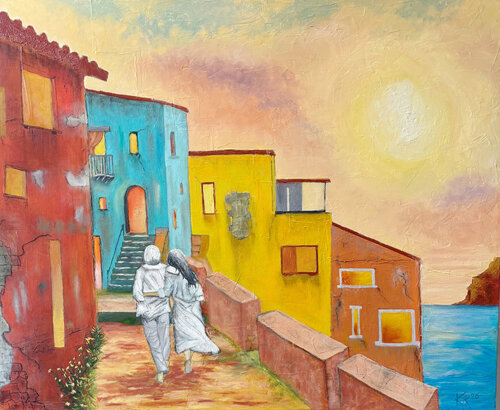 ZWEISAMKEIT par Katharina Rochat, Peinture en vente sur Singulart