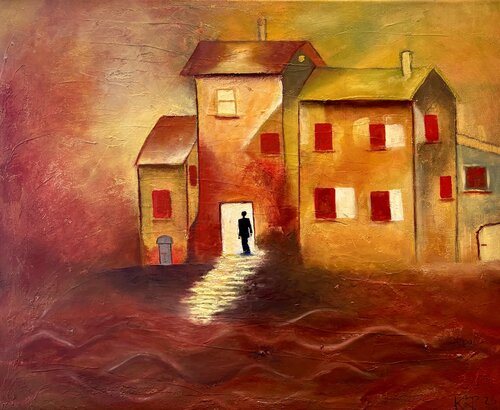 DIE SCHWELLE by Katharina Rochat, Painting for Sale on Singulart