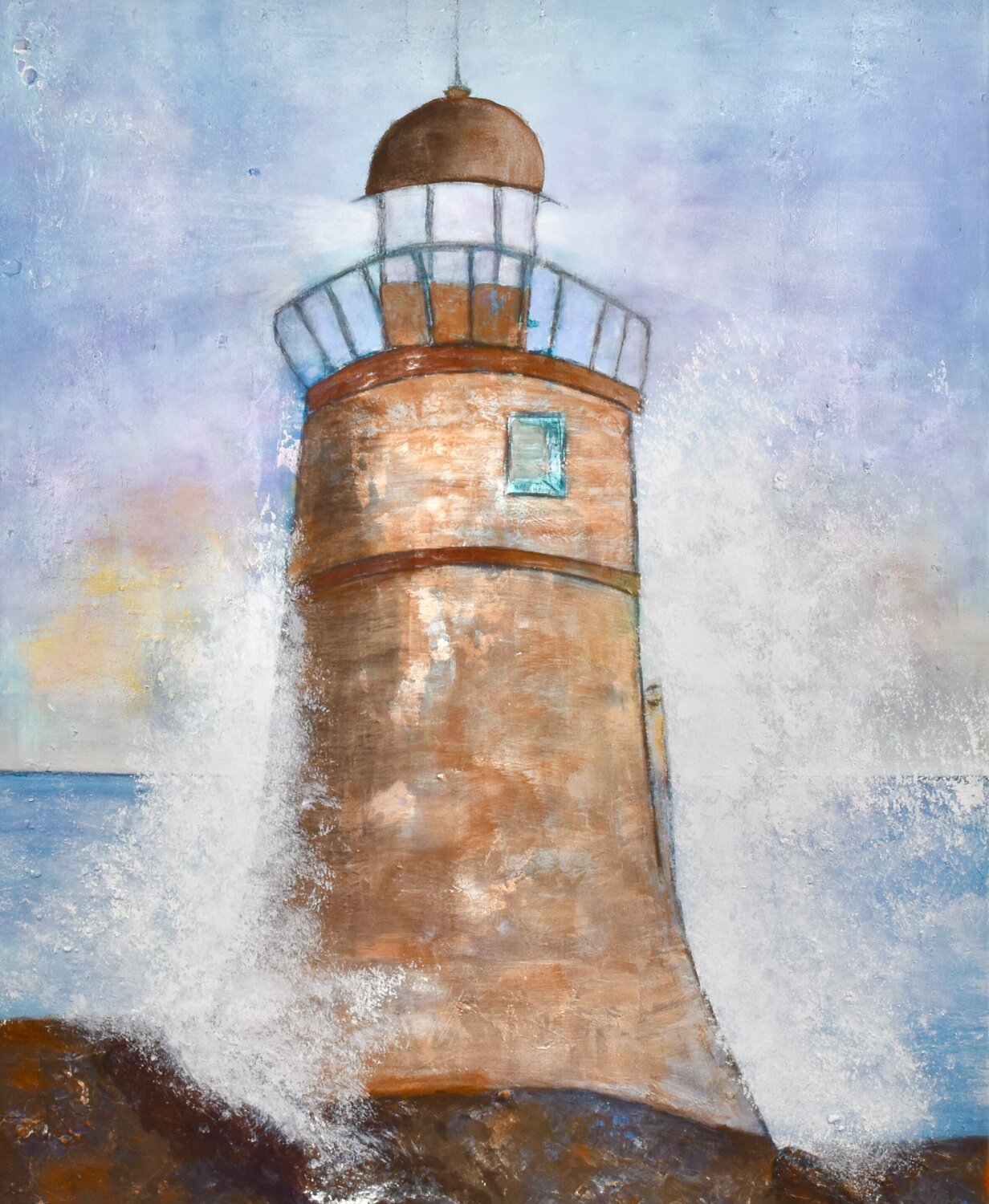 TEMPÊTE SUR LE PHARE Katharina Rochat