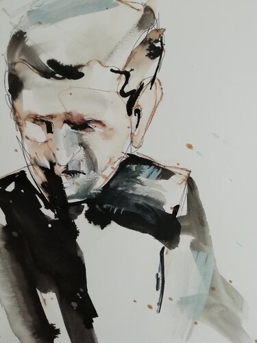 deep in thought di rob Jacobs, Pittura in vendita su Singulart