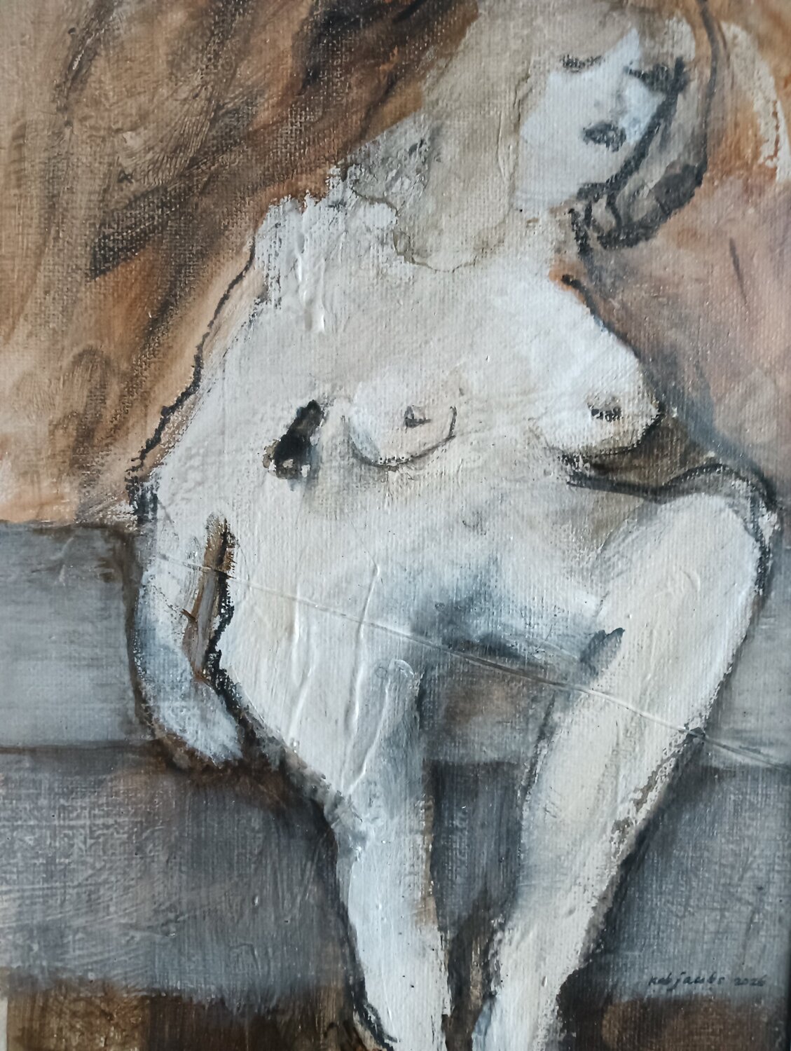 naked on bed rob Jacobs