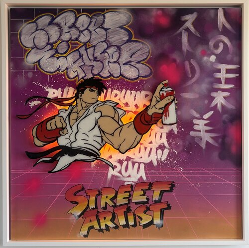 Street Artist by Gabbiano, Painting for Sale on Singulart