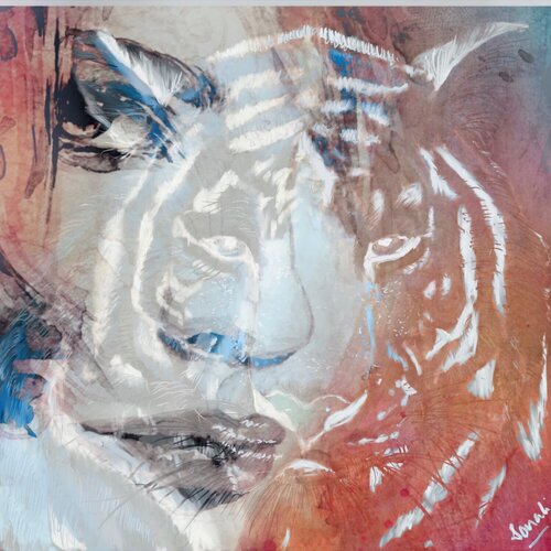Eye of a Tiger di Sonali Jain, Digitale in vendita su Singulart