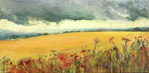 Goldicote di Sharon Cresswell, Pittura in vendita su Singulart
