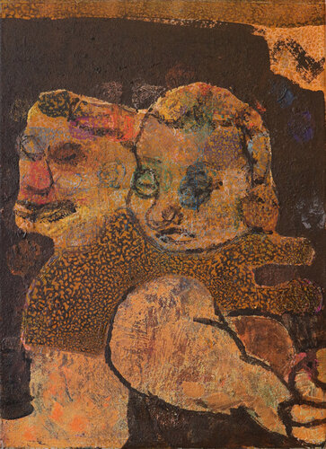 Thunberg und Vettel by Bernd Schlothauer, Painting for Sale on Singulart