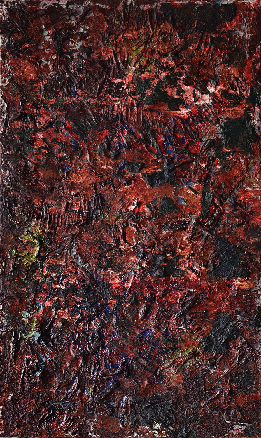 Waldboden nach Holzeinschlag Bernd Schlothauer Peinture originale à vendre