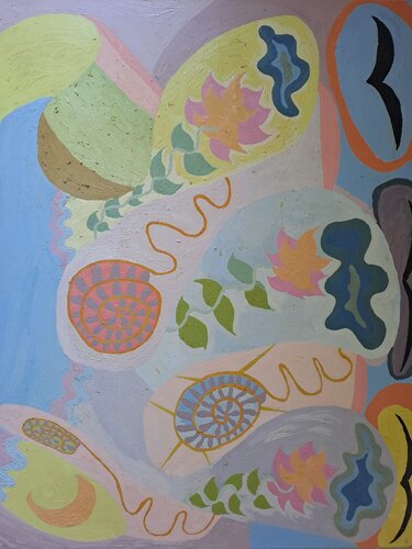 Faune et flore par Dominick Poulain, Peinture en vente sur Singulart