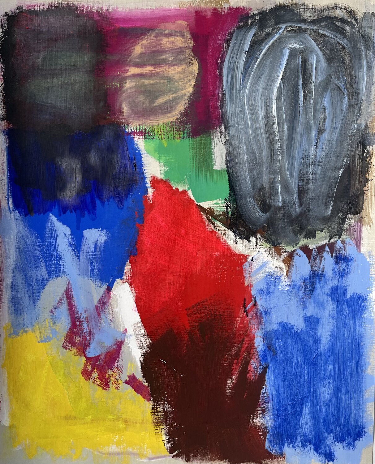 Red and Blue III Leona Zeller