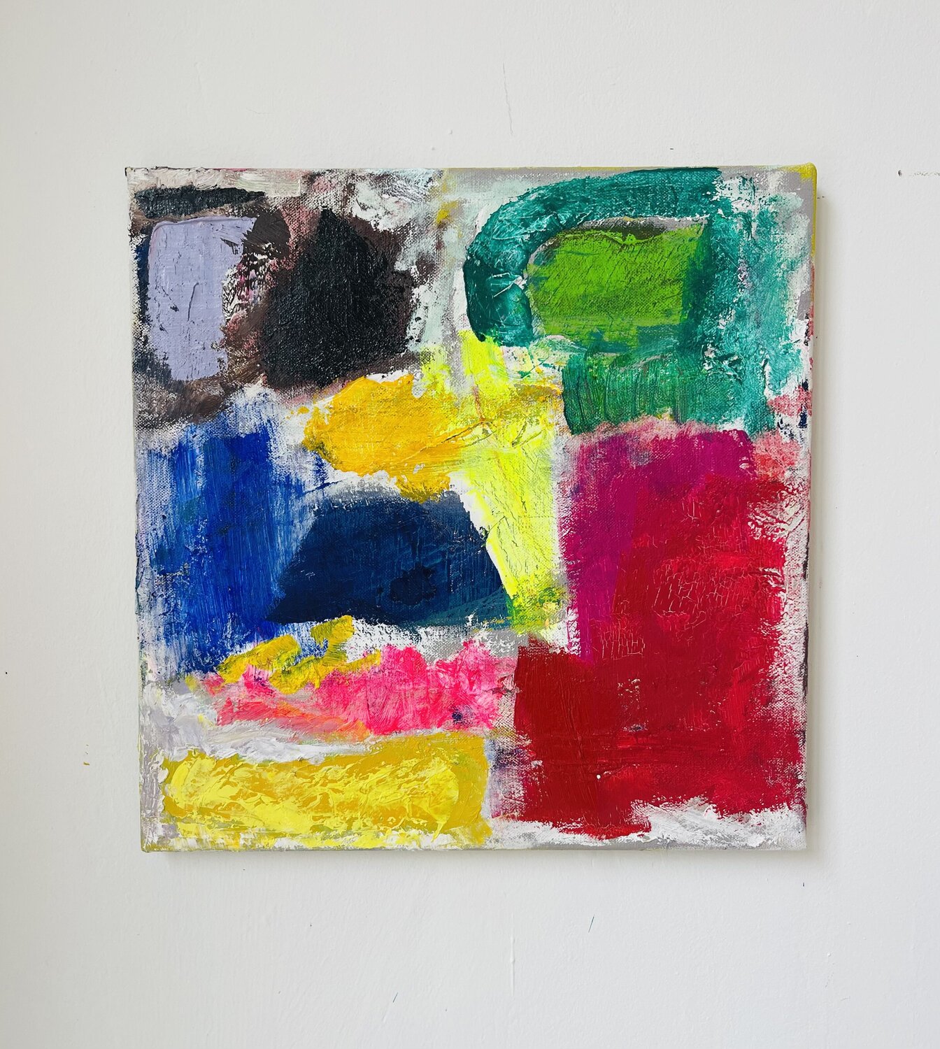 Color play Leona Zeller Original painting for sale