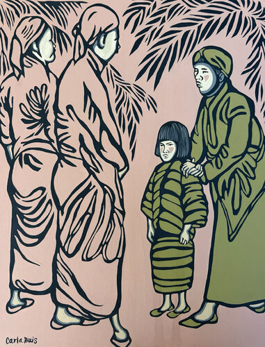 Encounter von Carla Buis, Malerei kaufen auf Singulart