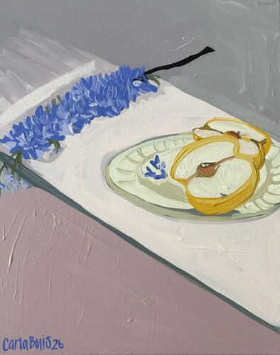 Lavender and Apples par Carla Buis, Peinture en vente sur Singulart