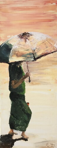 umbrella von Sylvia Richter, Malerei kaufen auf Singulart