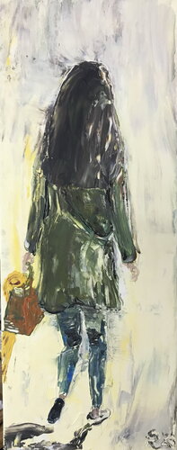 scarf von Sylvia Richter, Malerei kaufen auf Singulart