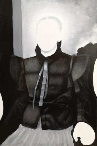 BEYOND PRESENCE [29.5" x 19.7"] de Jemal (Džemal) Gugunava, Pintura a la venta en Singulart