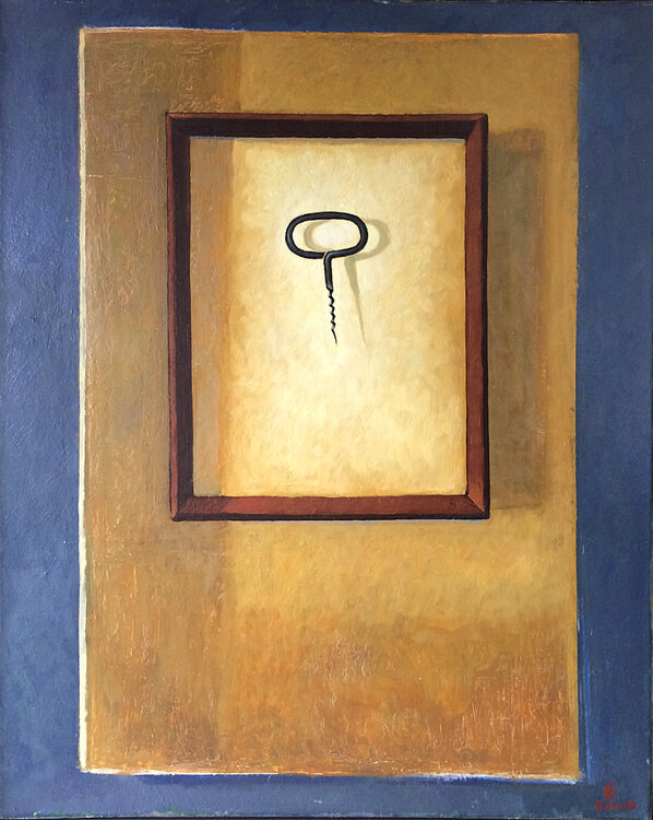 STAY SHARP! [23.6" x 29.5"] Jemal (Džemal) Gugunava