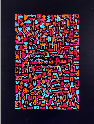 Nature is free von Francis Chouquet, Malerei kaufen auf Singulart