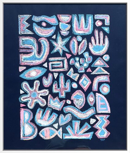Tribal van Francis Chouquet, Werk op papier te koop op Singulart