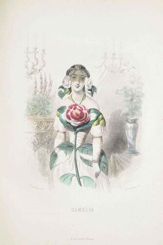 Camelia - Les Fleurs Animées Vol.I by Jean-Ignace-Isidore Gérard, Print for Sale on Singulart
