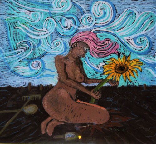 " nude gardening " by michael cox, Other Media for Sale on Singulart