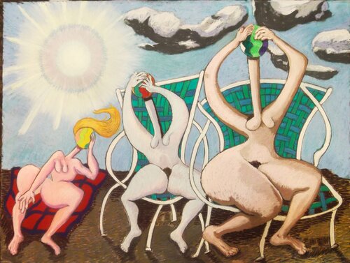 " b ball at the beach " michael cox