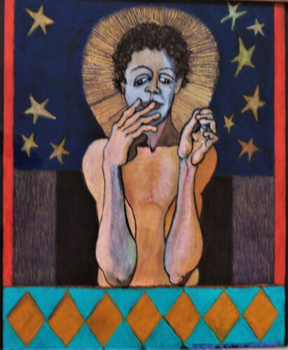 " contemplating wings" di michael cox, Disegno in vendita su Singulart