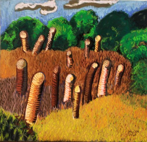 " late season hardons " by michael cox, Drawing for Sale on Singulart